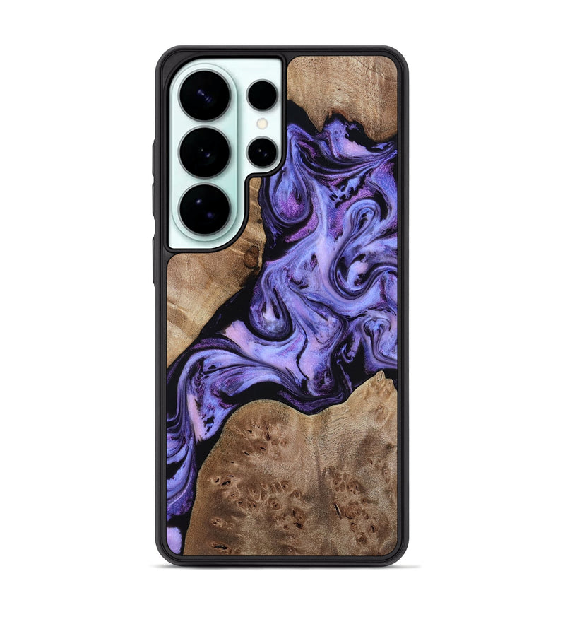 Galaxy S26 Ultra Wood Phone Case - Kia (Purple, 818599)