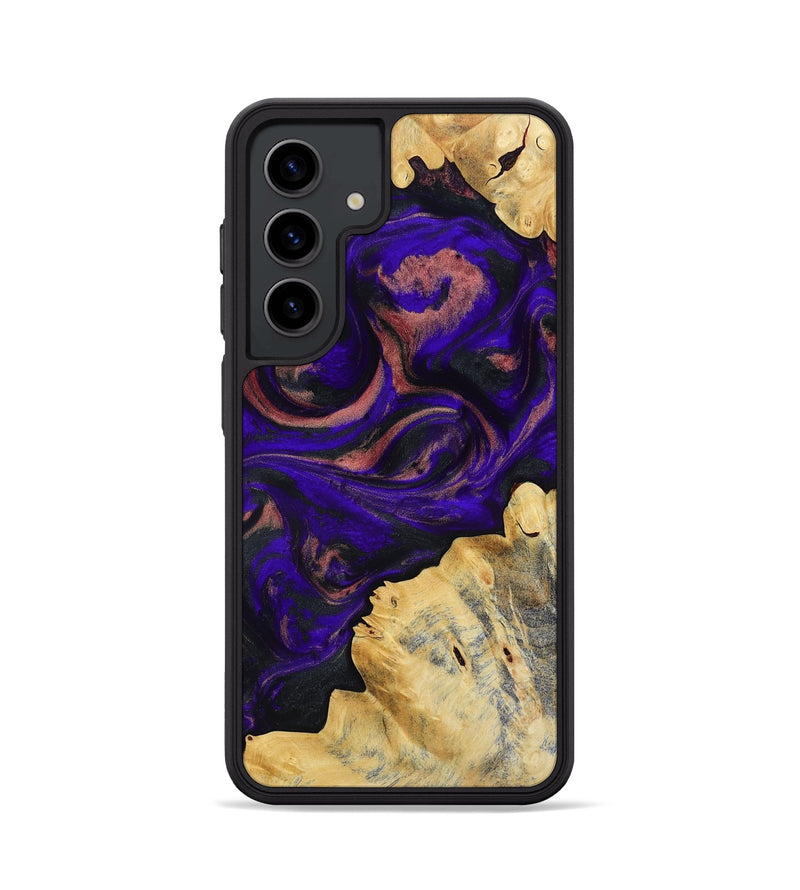 Galaxy S24 Wood Phone Case - Nat (Purple, 818600)