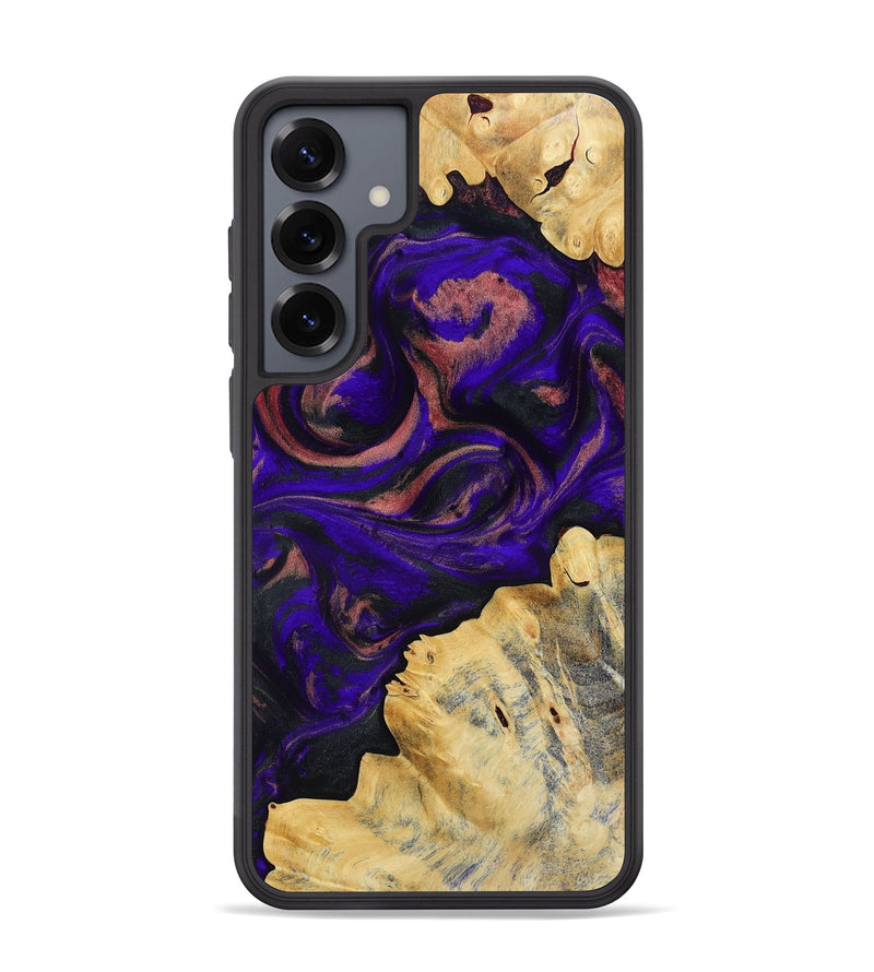 Galaxy S25 Plus Wood Phone Case - Nat (Purple, 818600)