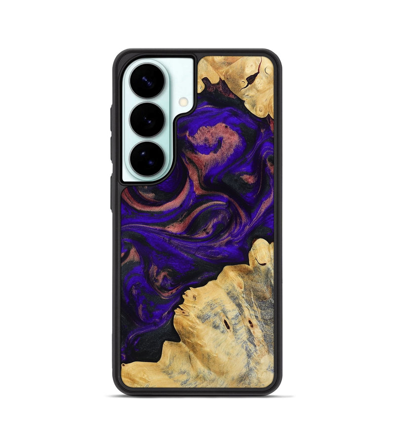 Galaxy S26 Wood Phone Case - Nat (Purple, 818600)