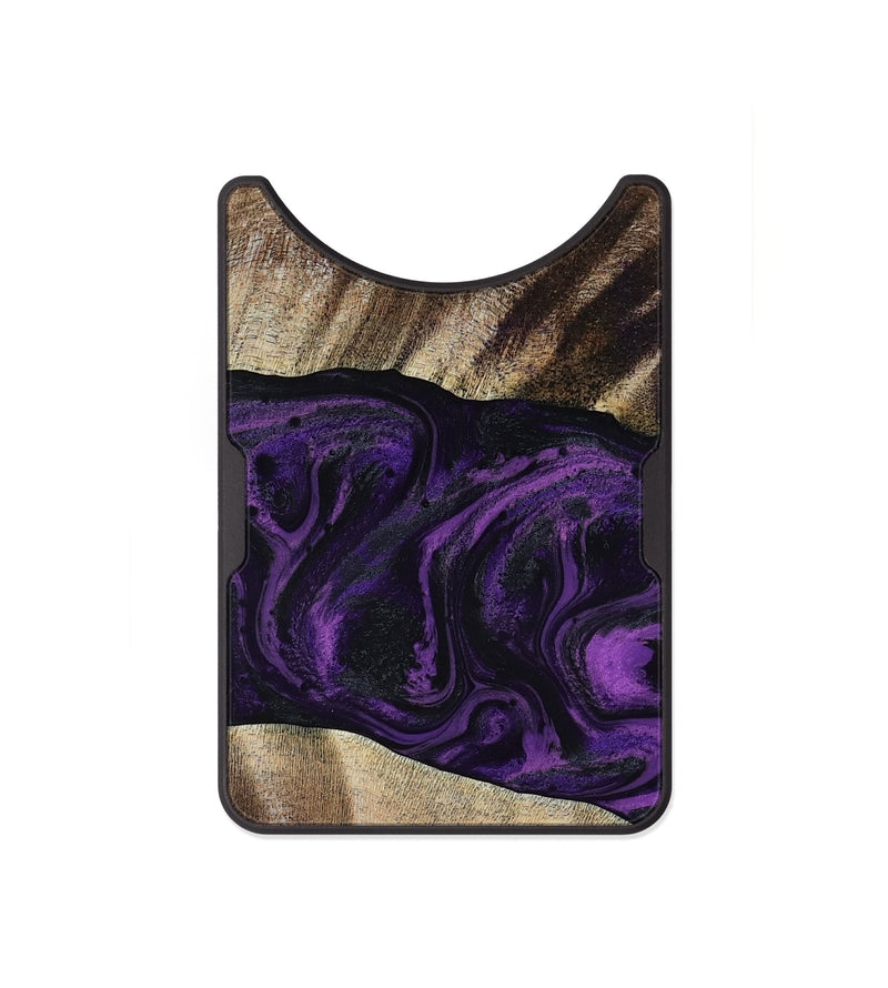 Alloy Wood Wallet - Brook (Purple, 818601)