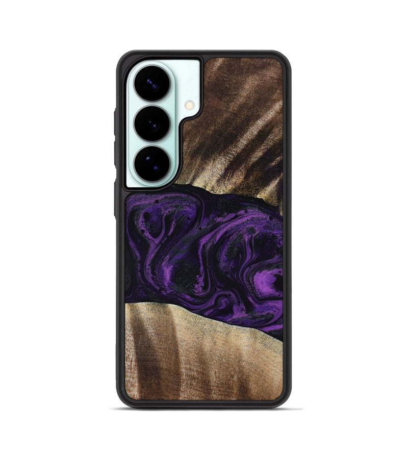 Galaxy S26 Wood Phone Case - Brook (Purple, 818601)