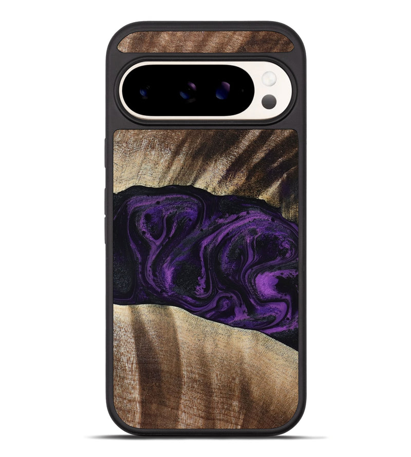 Pixel 10 Pro XL Wood Phone Case - Brook (Purple, 818601)