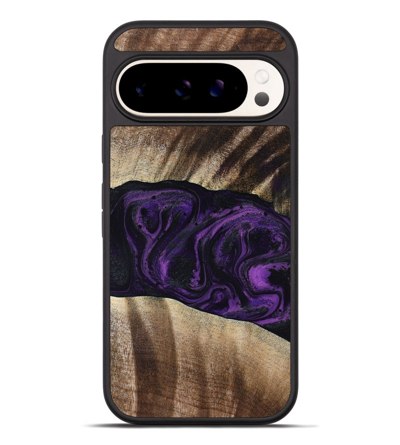 Pixel 9 Pro XL Wood Phone Case - Brook (Purple, 818601)