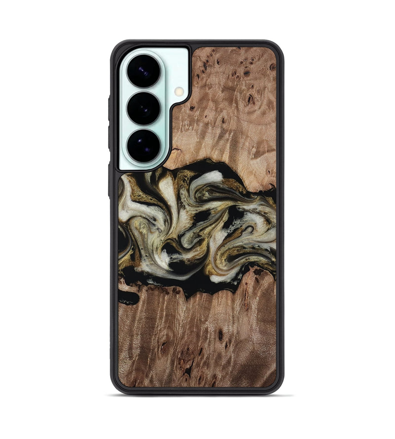 Galaxy S26 Plus Wood Phone Case - Zora (Black & White, 818604)