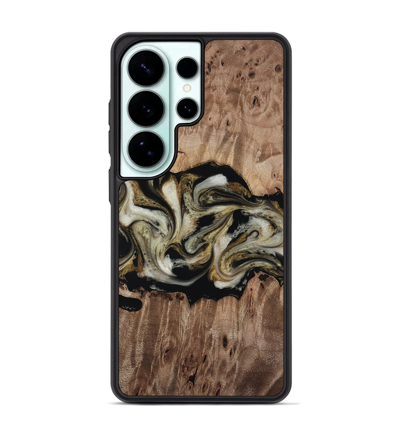 Galaxy S26 Ultra Wood Phone Case - Zora (Black & White, 818604)