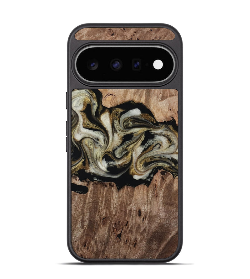 Pixel 11 Wood Phone Case - Zora (Black & White, 818604)