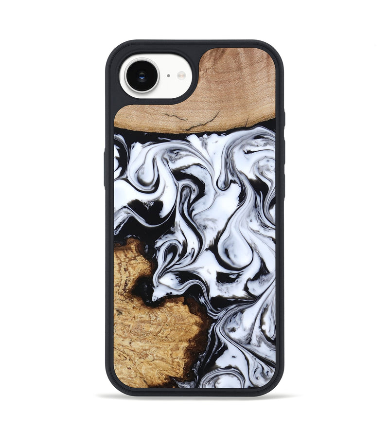 iPhone 17e Wood Phone Case - Venus (Black & White, 818605)