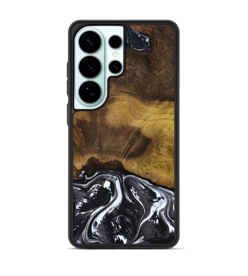 Galaxy S26 Ultra Wood Phone Case - Fabian (Black & White, 818606)