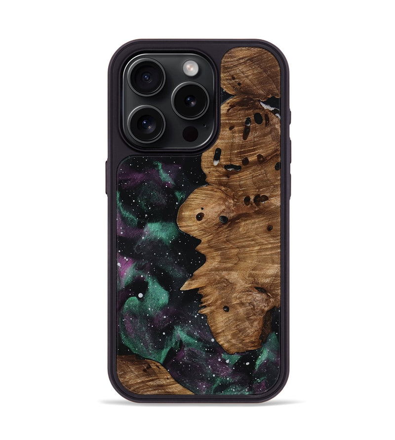 iPhone 15 Pro Wood Phone Case - Mariam (Cosmos, 818612)
