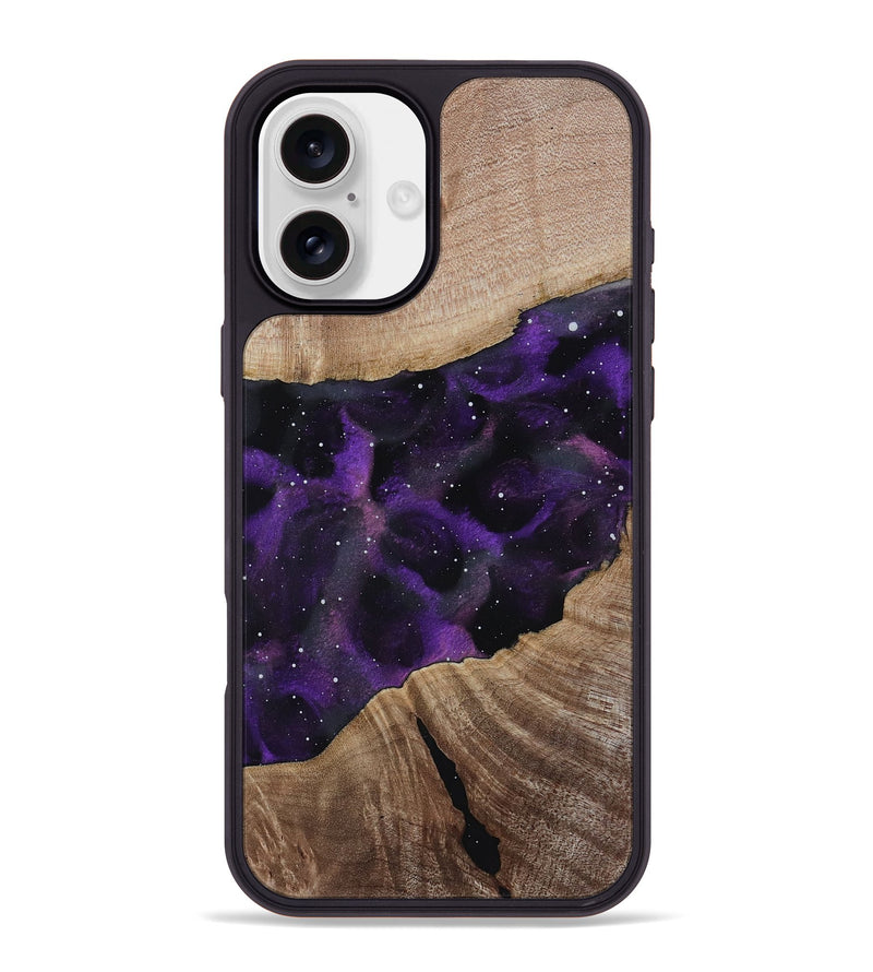 iPhone 16 Plus Wood Phone Case - Fay (Cosmos, 818619)