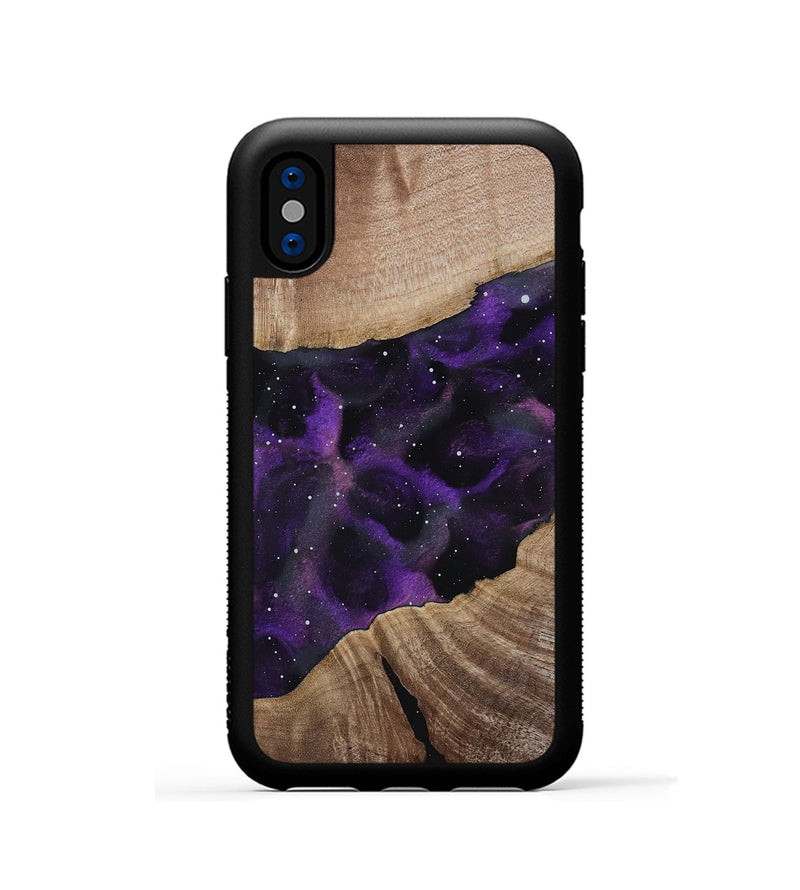 iPhone Xs Wood Phone Case - Fay (Cosmos, 818619)