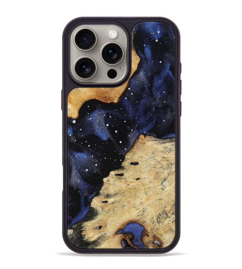 iPhone 16 Pro Max Wood Phone Case - Luna (Cosmos, 818621)