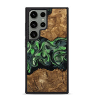 Galaxy S24 Ultra Wood Phone Case - Laraine (Ancient Olive, 818636)