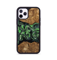 iPhone 11 Pro Wood Phone Case - Laraine (Ancient Olive, 818636)