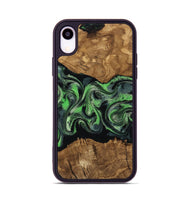 iPhone Xr Wood Phone Case - Laraine (Ancient Olive, 818636)