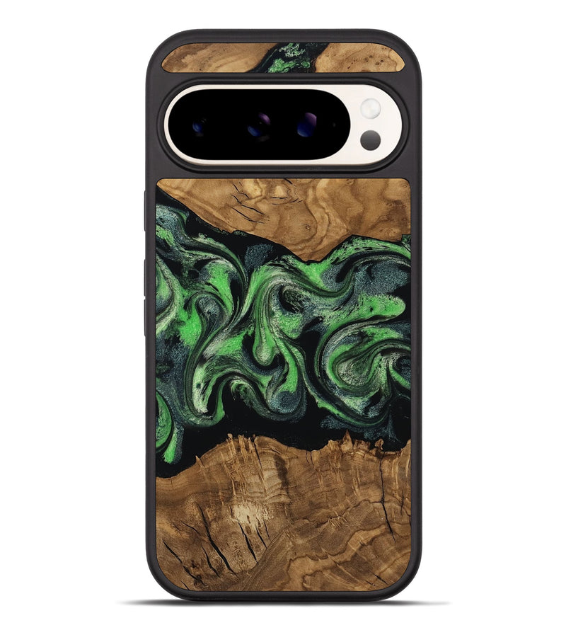 Pixel 10 Pro XL Wood Phone Case - Laraine (Ancient Olive, 818636)