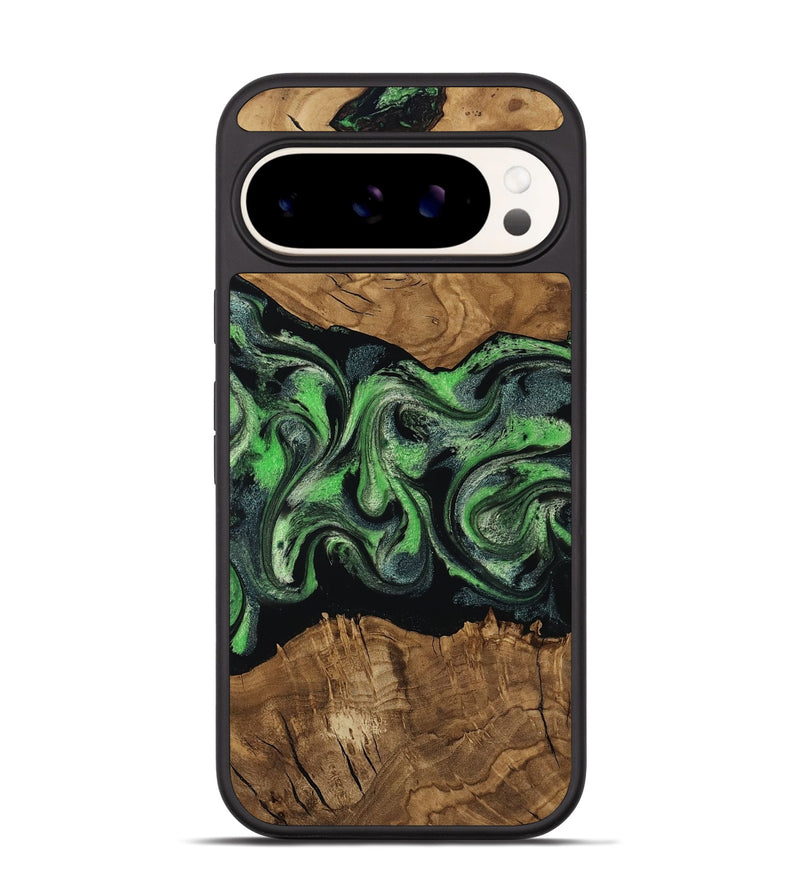 Pixel 9 Pro Wood Phone Case - Laraine (Ancient Olive, 818636)