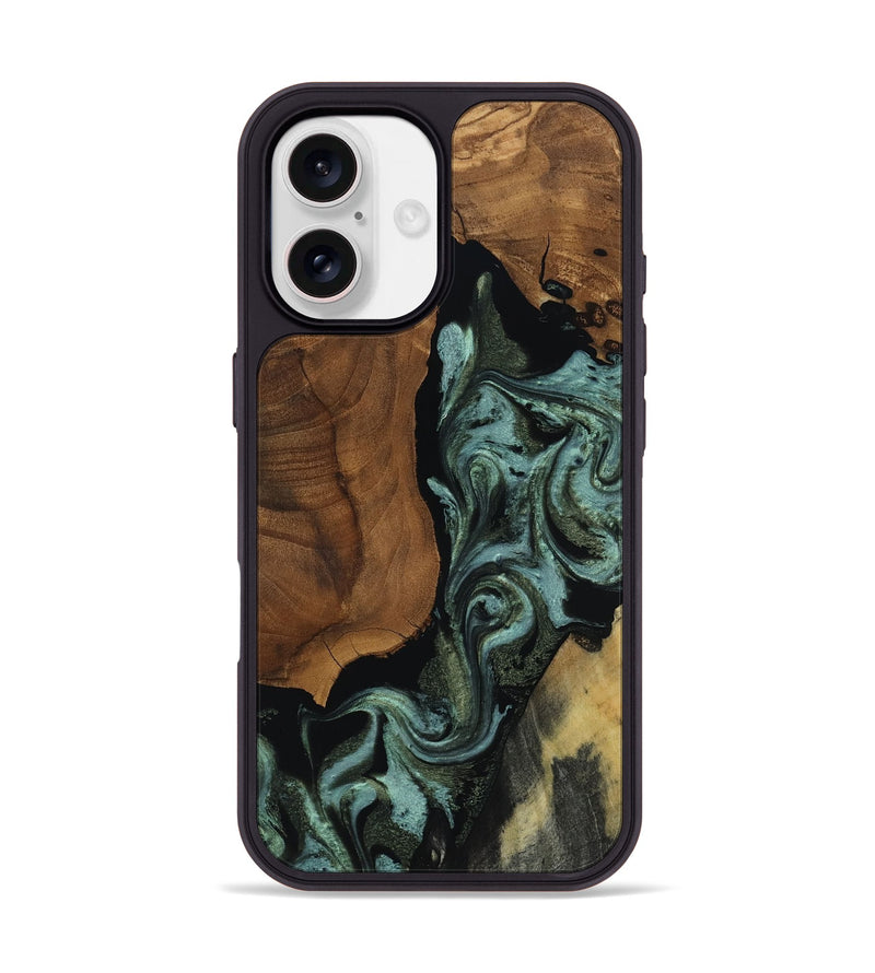 iPhone 17 Wood Phone Case - Patrick (Ancient Olive, 818654)