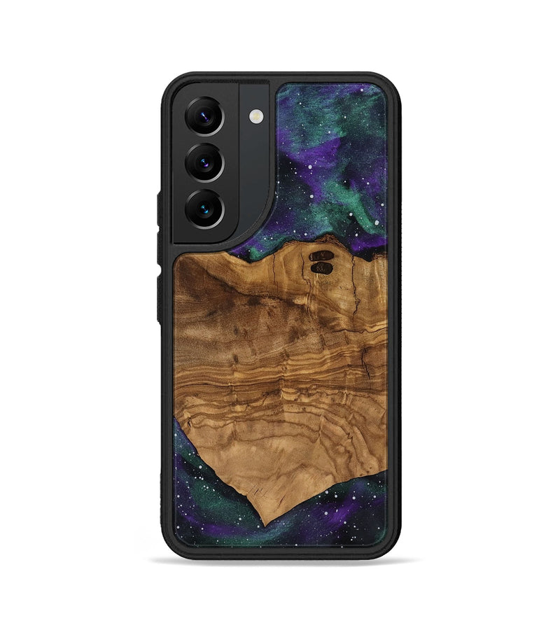 Galaxy S22 Wood Phone Case - Joann (Ancient Olive, 818670)