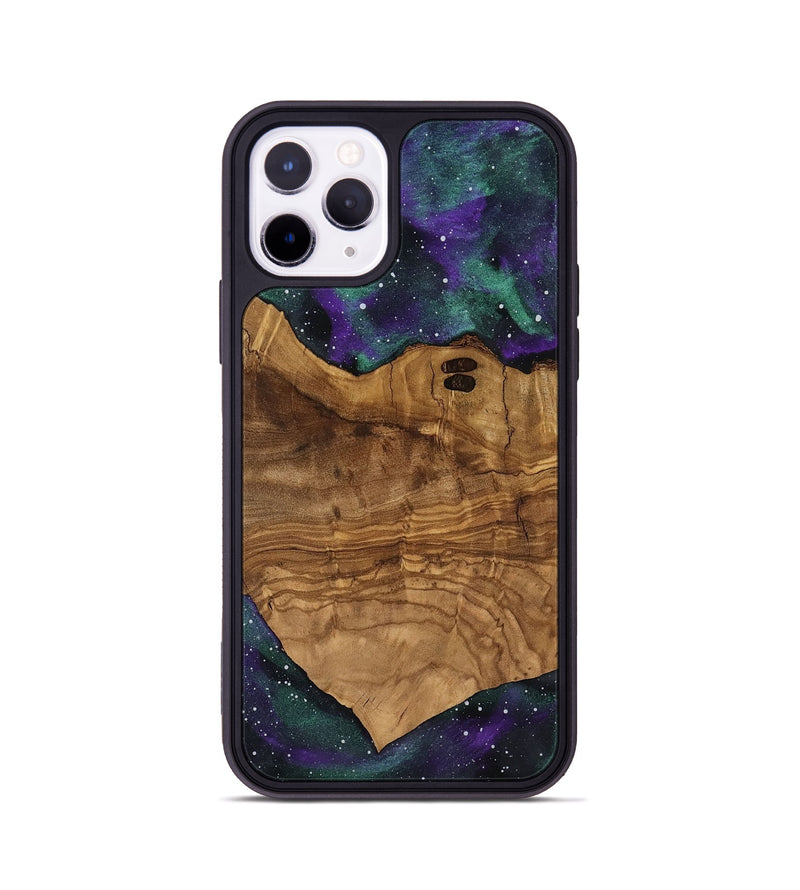 iPhone 11 Pro Wood Phone Case - Joann (Ancient Olive, 818670)