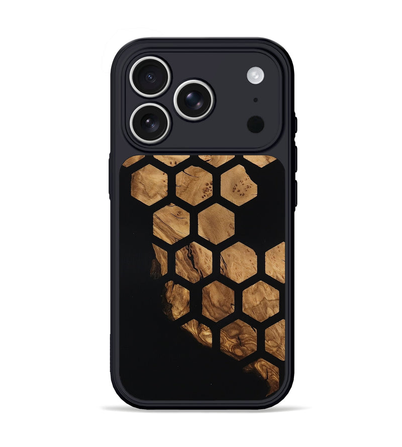 iPhone 17 Pro Wood Phone Case - Alison (Ancient Olive, 818681)