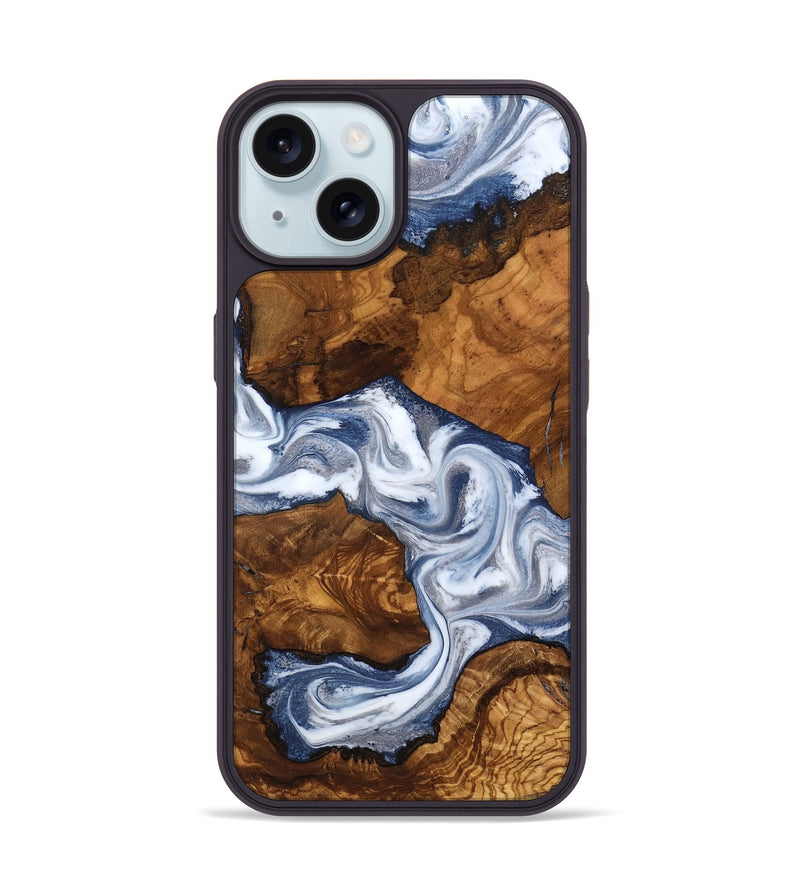 iPhone 15 Wood Phone Case - Jakayla (Ancient Olive, 818693)