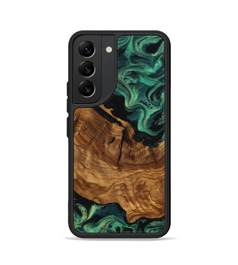 Galaxy S22 Wood Phone Case - Rosario (Ancient Olive, 818697)