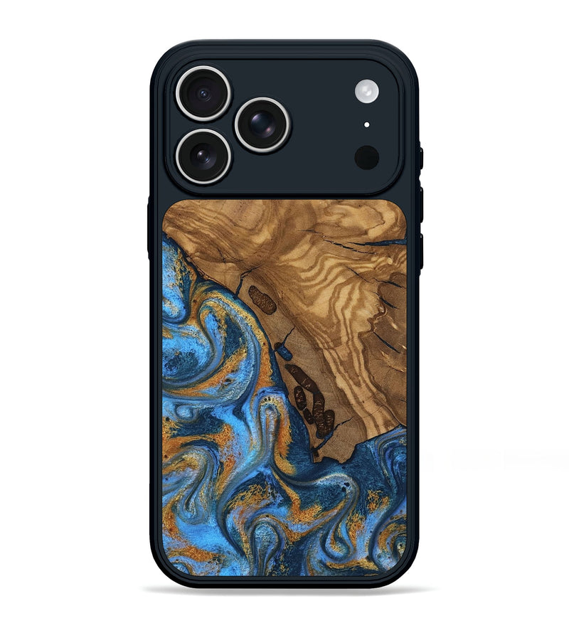 iPhone 17 Pro Max Wood Phone Case - Quiana (Ancient Olive, 818722)