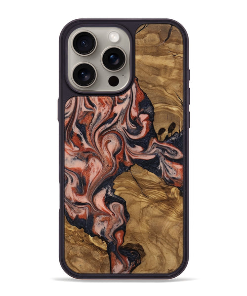 iPhone 16 Pro Max Wood Phone Case - Simon (Ancient Olive, 818724)