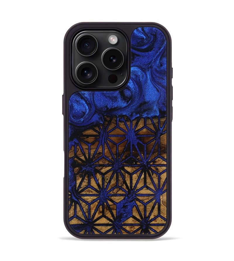iPhone 16 Pro Wood Phone Case - Merry (Ancient Olive, 818734)