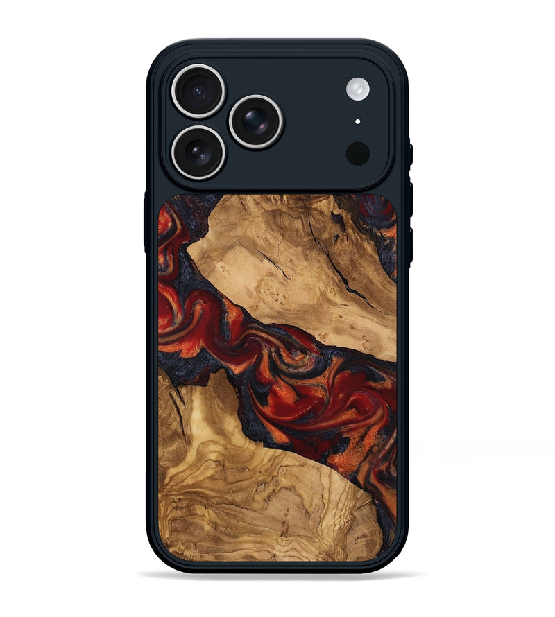 iPhone 17 Pro Max Wood Phone Case - Yahya (Ancient Olive, 818736)