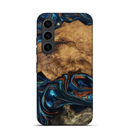 Galaxy S23 Wood Live Edge Phone Case - Rubi (Ancient Olive, 818744)