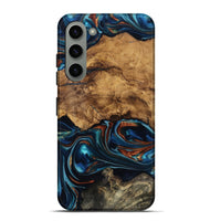 Galaxy S23 Plus Wood Live Edge Phone Case - Rubi (Ancient Olive, 818744)