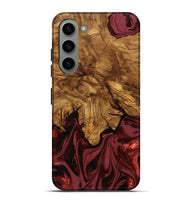 Galaxy S23 Plus Wood Live Edge Phone Case - Booker (Ancient Olive, 818746)