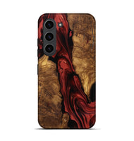 Galaxy S23 Wood Live Edge Phone Case - Kinslee (Ancient Olive, 818753)