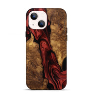 iPhone 13 Wood Live Edge Phone Case - Kinslee (Ancient Olive, 818753)