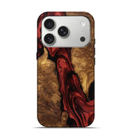 iPhone 17 Pro Wood Live Edge Phone Case - Kinslee (Ancient Olive, 818753)