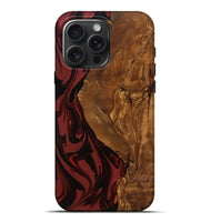 iPhone 16 Pro Max Wood Live Edge Phone Case - Sylas (Ancient Olive, 818757)