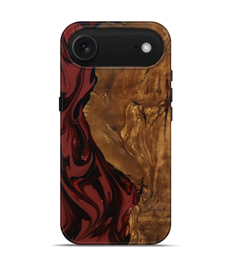 iPhone 17 Air Wood Live Edge Phone Case - Sylas (Ancient Olive, 818757)
