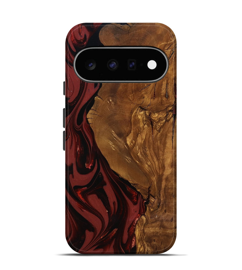 Pixel 11 Wood Live Edge Phone Case - Sylas (Ancient Olive, 818757)