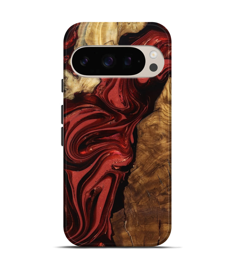 Pixel 10 Wood Live Edge Phone Case - Ismael (Ancient Olive, 818765)