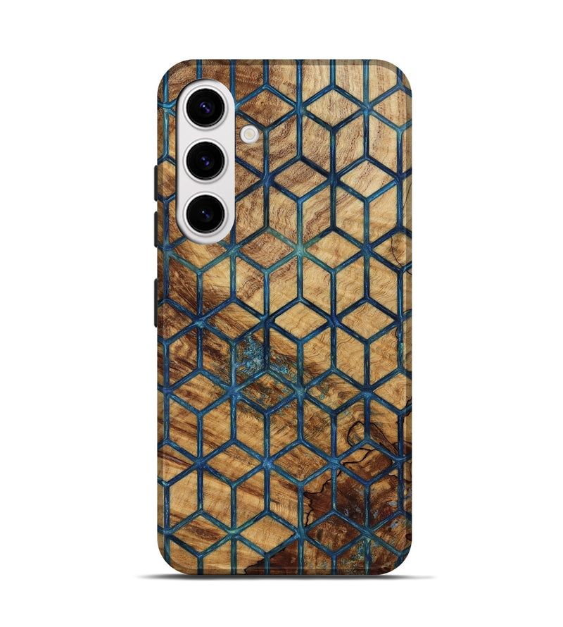 Galaxy S25 Wood Live Edge Phone Case - Chase (Pattern, 818775)