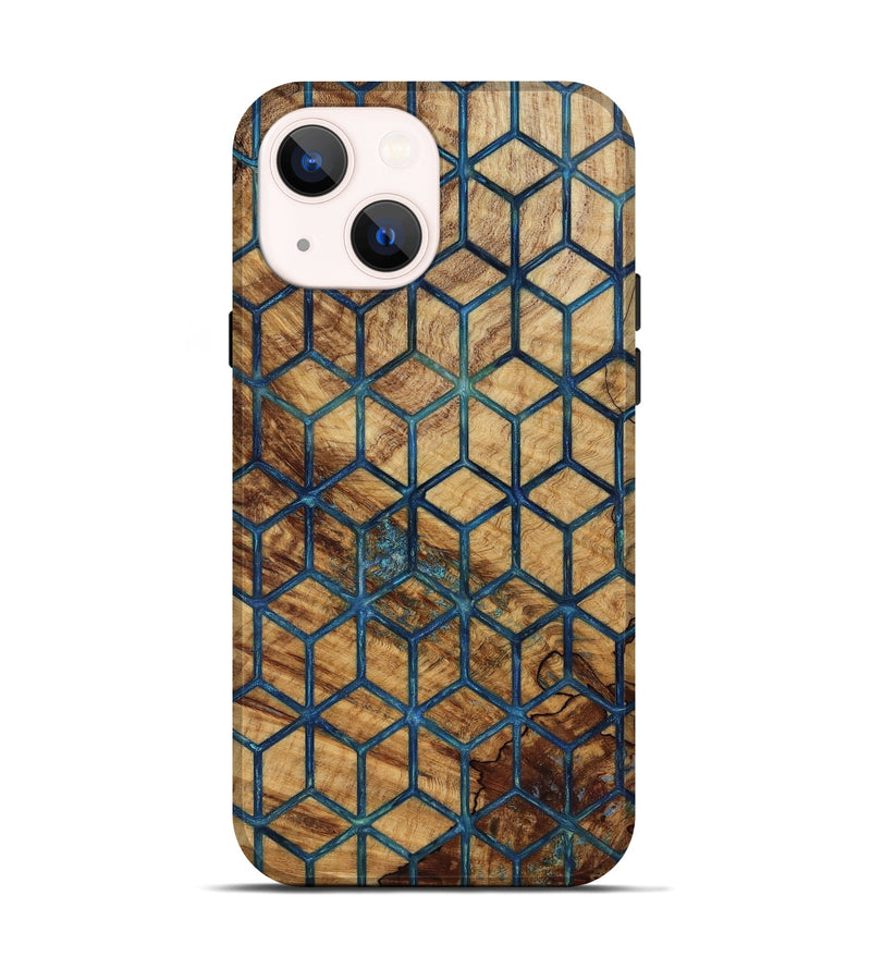 iPhone 14 Wood Live Edge Phone Case - Chase (Pattern, 818775)