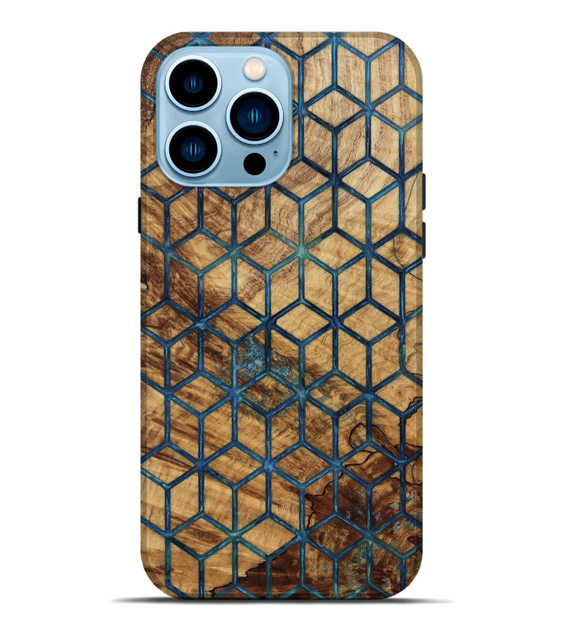 iPhone 14 Pro Max Wood Live Edge Phone Case - Chase (Pattern, 818775)
