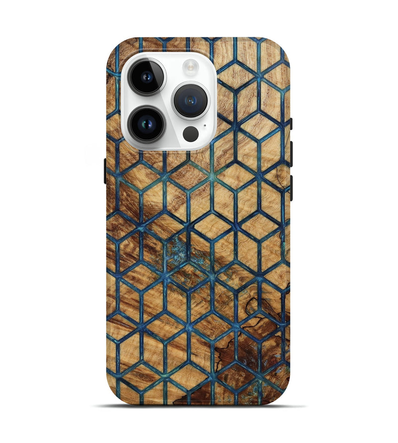 iPhone 15 Pro Wood Live Edge Phone Case - Chase (Pattern, 818775)