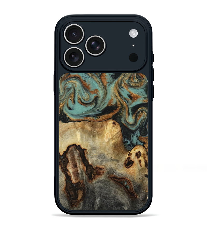iPhone 17 Pro Max Wood Phone Case - Kenley (Green, 818779)
