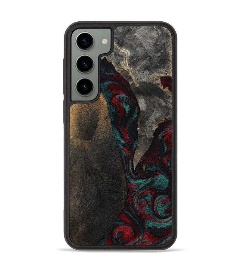 Galaxy S23 Plus Wood Phone Case - Joel (Red, 818792)