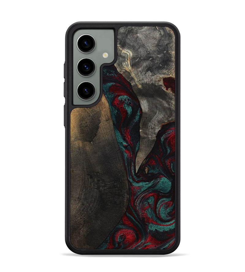 Galaxy S24 Plus Wood Phone Case - Joel (Red, 818792)