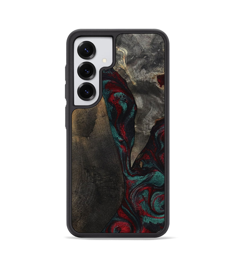 Galaxy S25 Wood Phone Case - Joel (Red, 818792)